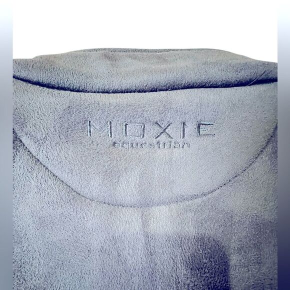 Moxie Equestrian Cavalero Techno-Suede Sherpa-Lined Vest -Men’s Size Large Navy - Picture 7 of 8